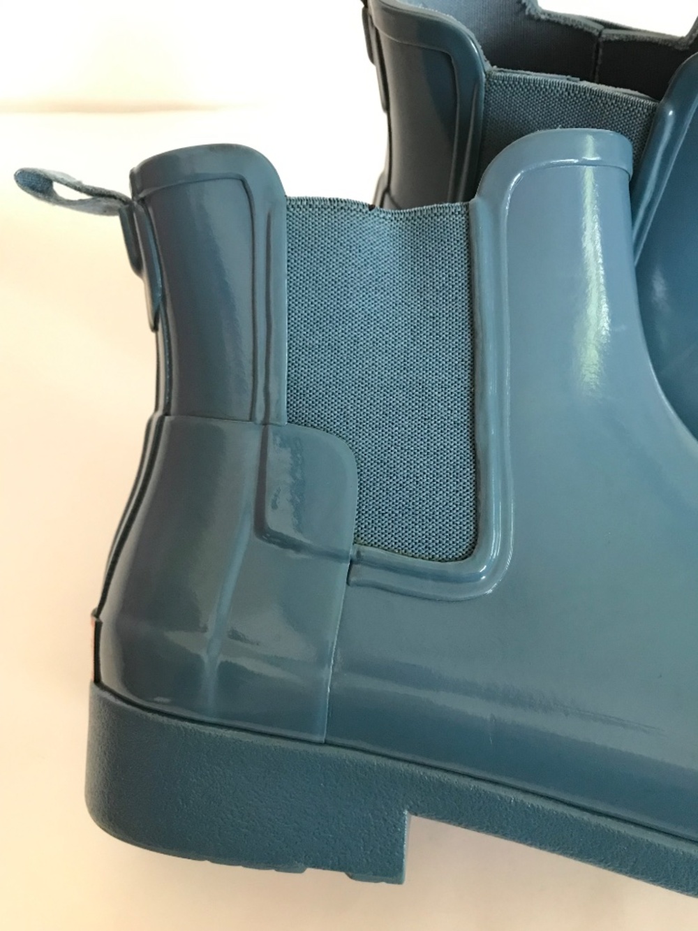 HUNTER Chelsea Rain Boots Blue Women’s Size 10 - Picture 4 of 16